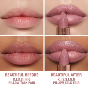 Charlotte Tilbury NEW! K.I.S.S.I.N.G Pillow Talk Lipstick